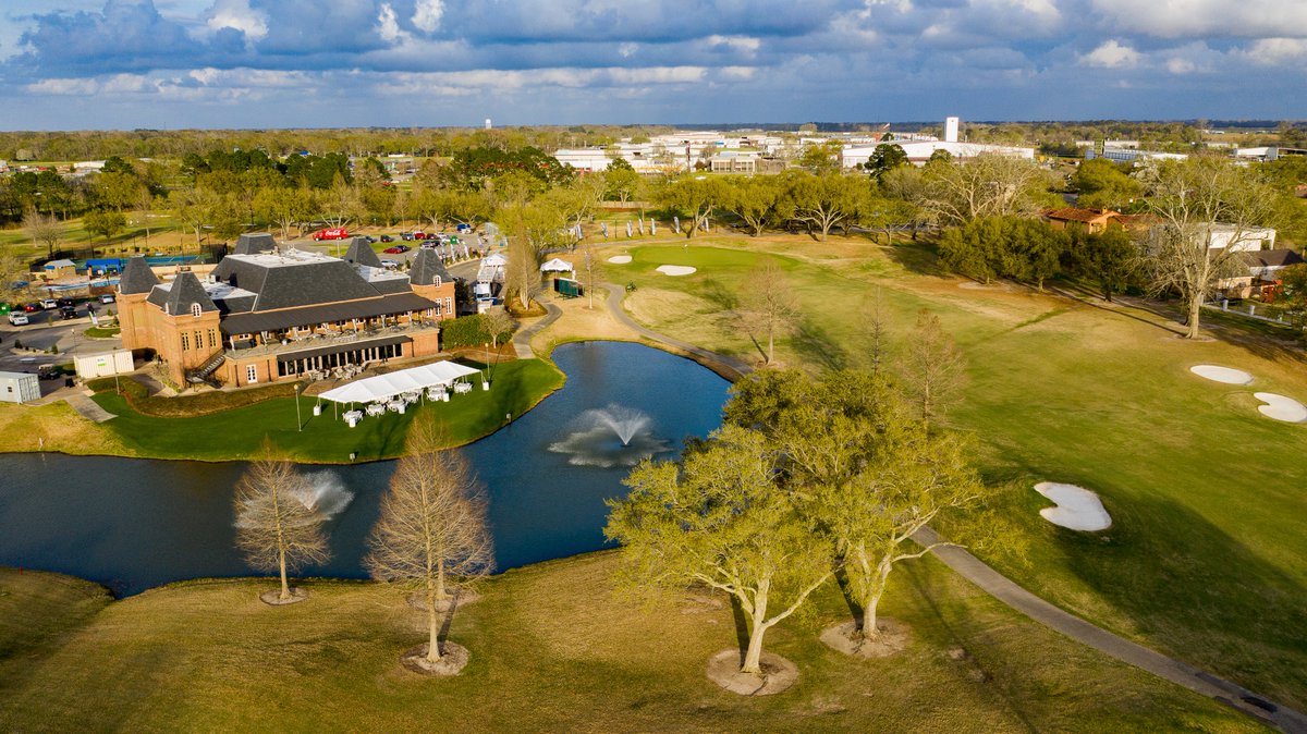 KornFerryTour's tweet photo. Welcome to Acadiana. ⛳️

We're here at Le Triomphe G&amp;CC for the 29th @LouisianaOpen! https://t.co/vkOXjawm1C