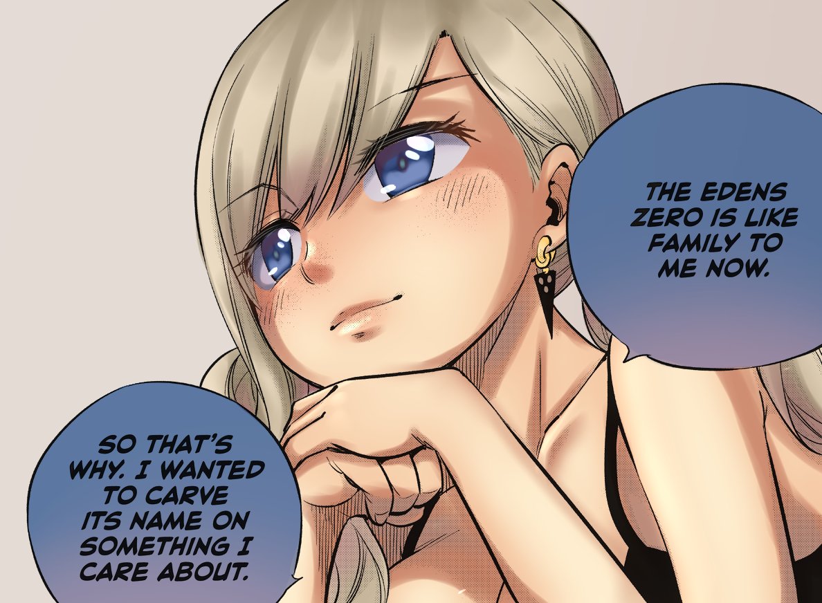 I haven't color anything for while💀💀💀
 #EdensZero #rebeccabluegarden