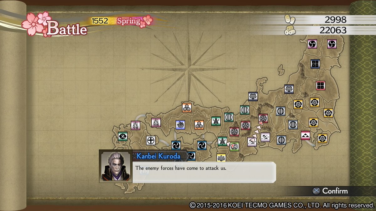 stopthecapnow's tweet photo. After crushing Kanbei's faction, Motochika took him in and appointed him as the strategist #SW4E #PS4share https://t.co/4hj7yEA1I8