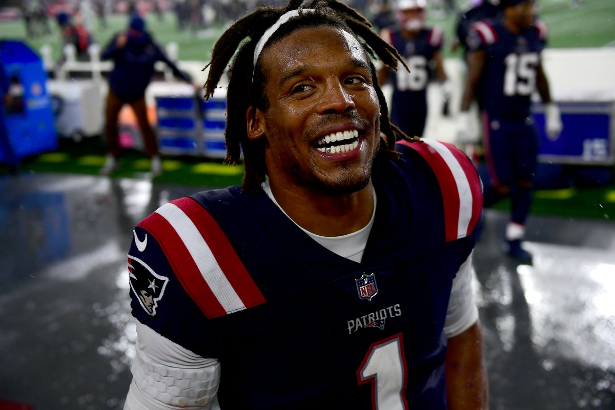 In the last two days, Cam Newton got:

— TE Jonnu Smith
— TE Hunter Henry
— WR Nelson Agholor
— WR Kendrick Bourne

Superman’s got weapons.