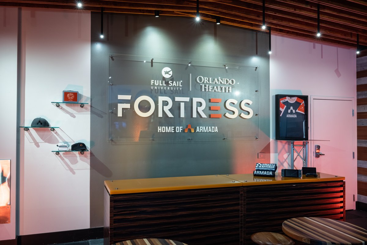 We are excited about our new innovative partnership with <a href="/FullSail/">Full Sail University</a>, including the naming rights to the university’s esports arena. The state-of-the-art facility will henceforth be known as the Full Sail University Orlando Health Fortress.