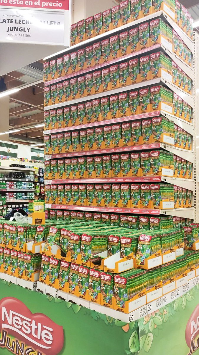 estoy llorando d la risa seguro q están hasta el coño de q la gente vaya a pedir nestle jungly JAJAJAJAJAJ