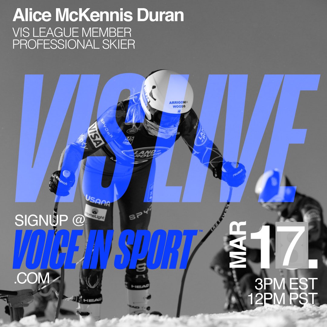 Another <a href="/voiceinsport/">Voice In Sport</a> session tomorrow! Join me for a conversation on “focus”. Free for ladies 13-22! Join at voiceinsport.com/join #mentorship