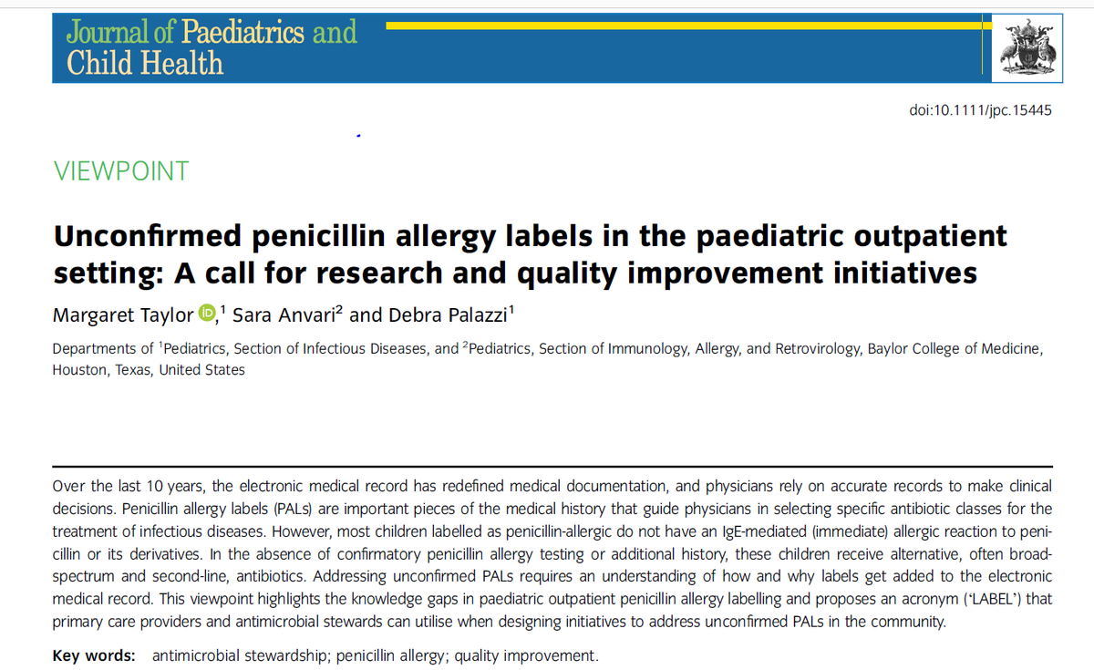 PalazziDeb's tweet photo. Maggie Taylor, MD on the importance of accurate allergy labels in children. https://t.co/QUdzIlvPVZ