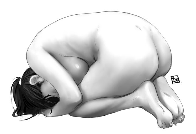 #見た人もなにか無言で白黒の何かをあげる 