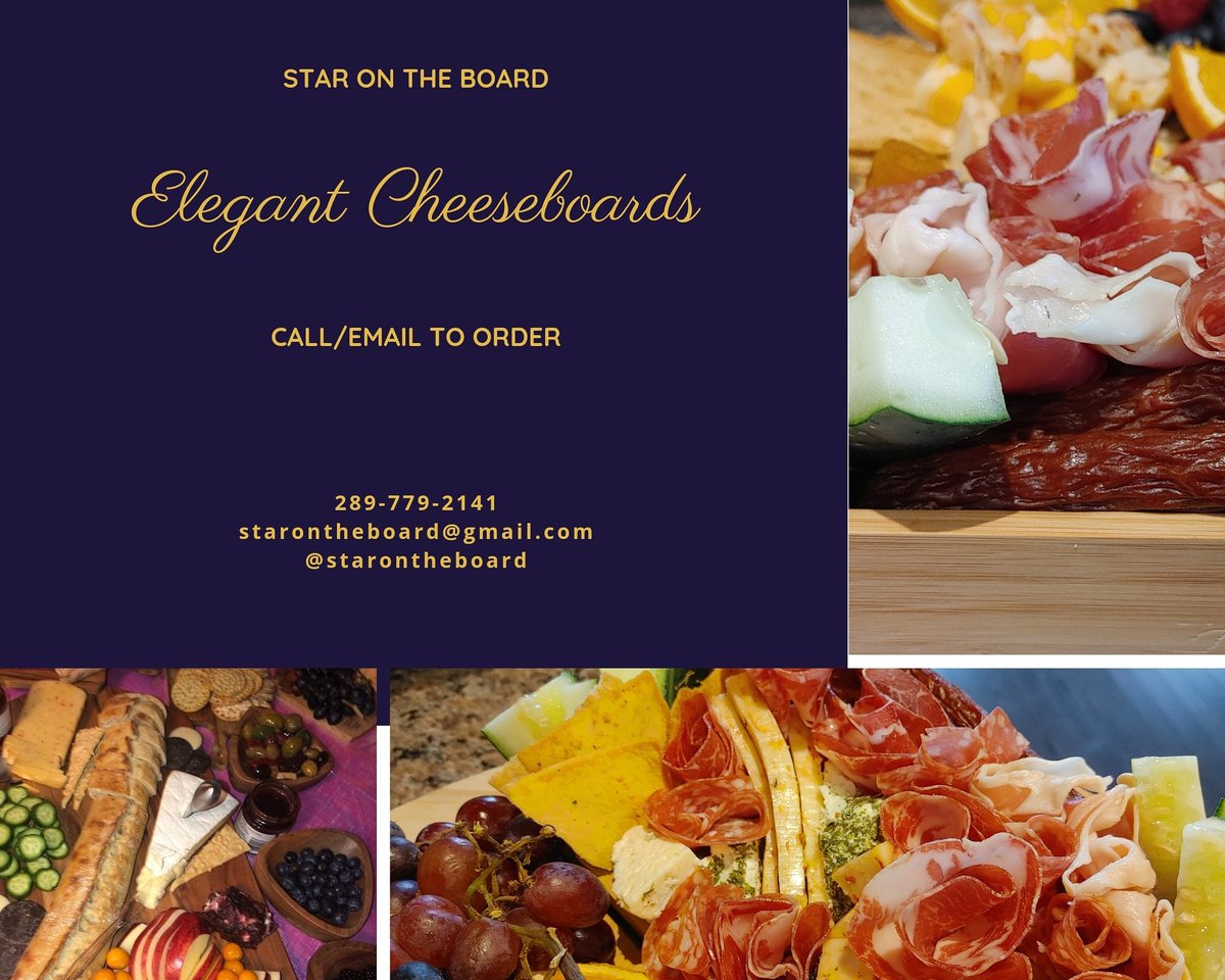 starontheboard's tweet image. Orders can be delivered or picked up.

Contact us for more details or visit our website.

#linkinbio👆🏽 

#charcuterie #cheese #drymeat #foodporn #foodie #foodiesofinstagram #foodiestoronto #starontheboard