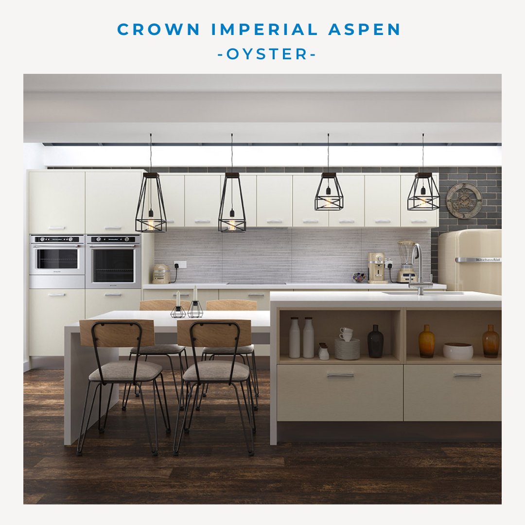 KitchenStudio1's tweet image. Are you looking for Kitchen inspiration? This beautiful Crown Imperial Aspen kitchen in a traditional  Oyster colour will work effortlessly with the rest of your home.

 #kitchen #oyster #homedecor #kitchens