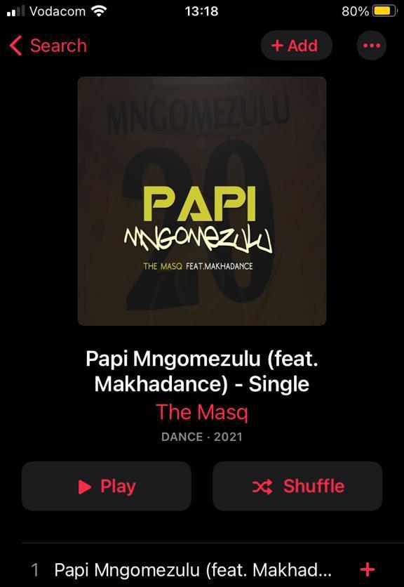 MakhaDanceSA's tweet photo. Now available in all digital platforms plz stream and download or Shazam Link in my Boi 

https://t.co/AtCptoWG6B

@MrJazziQ @Lady_Zamar https://t.co/CChcFlhLsf