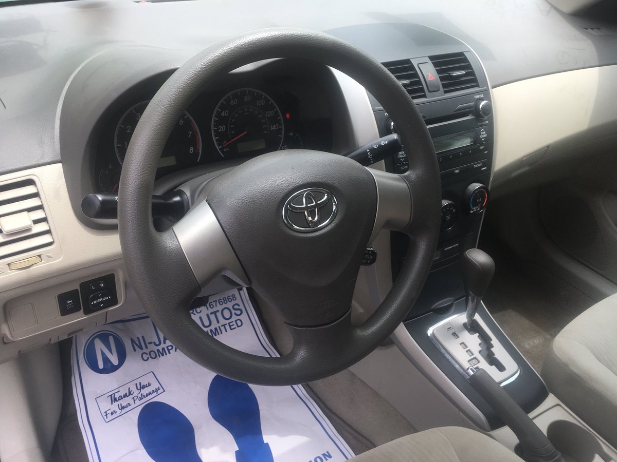 OrcbLimited's tweet image. Corolla 10 model Tokunbo, price: 3.8m but negotiable, if interested call 08180910184