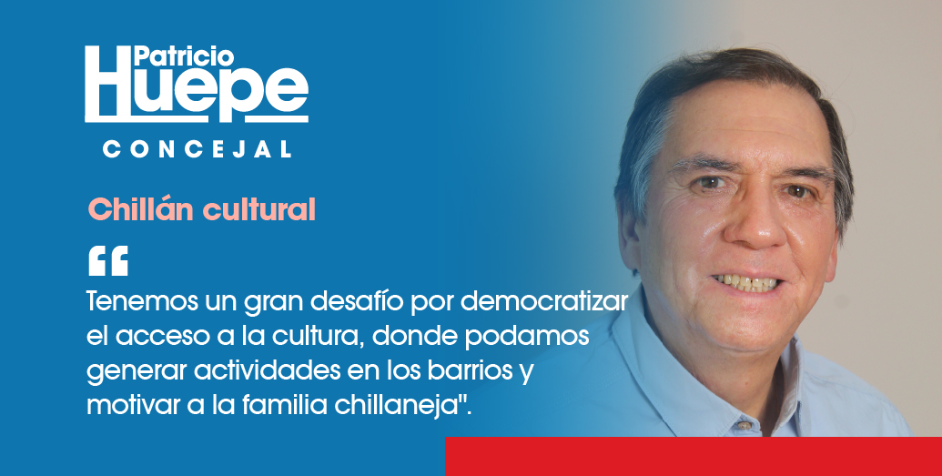 phuepeg's tweet image. 🎻Si democratizamos el acceso a la cultura en cada barrio, cultivaremos el alma de los chillanejos y, además, brindaremos mayores oportunidades de desarrollo a nuestros talentos, artistas y cultores. #SiemprePresente por más cultura ☑