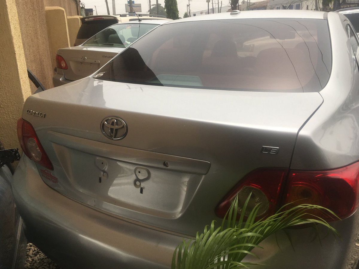 OrcbLimited's tweet image. Corolla 08 model Tokunbo, price: 3.5m but negotiable, if interested call 08180910184