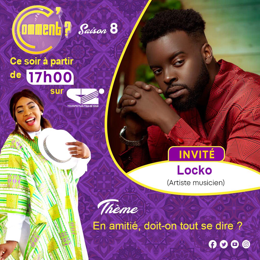 UMACameroon's tweet photo. Retrouvez @lockofficial à partir de 17h à l’émission C’Comment sur la chaîne @canal2inter .
Il parlera de sa participation au projet #RhythmsOfZamunda, inspiré du film #Coming2America ainsi que ses futurs projets.
#Magnet est disponible sur YouTube 🔗 https://t.co/5i8aDQo6bb https://t.co/pywMEojDfF