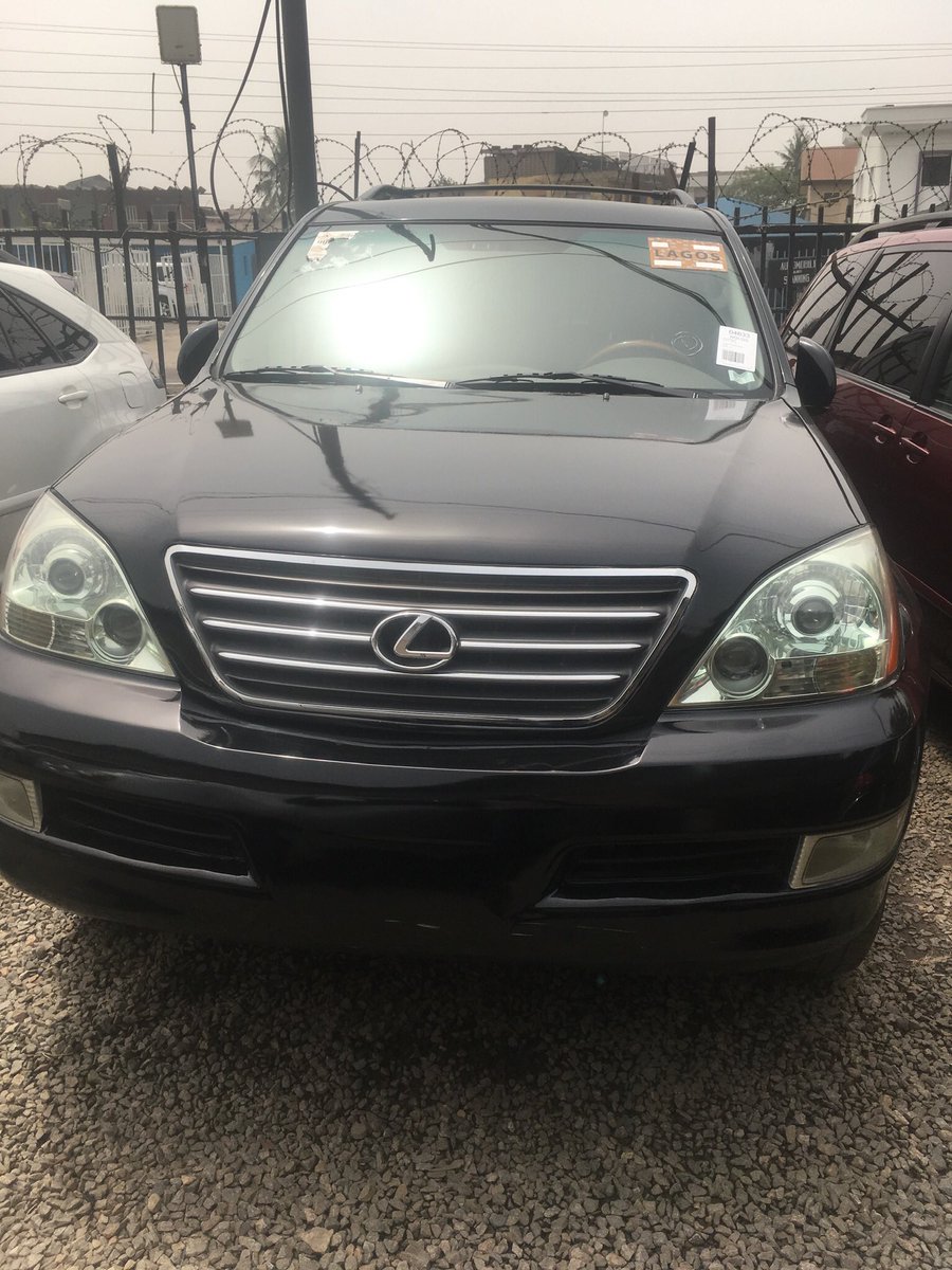 OrcbLimited's tweet image. Lexus GX470 07 model Tokunbo, price: 6.5m but negotiable, if interested call 08180910184