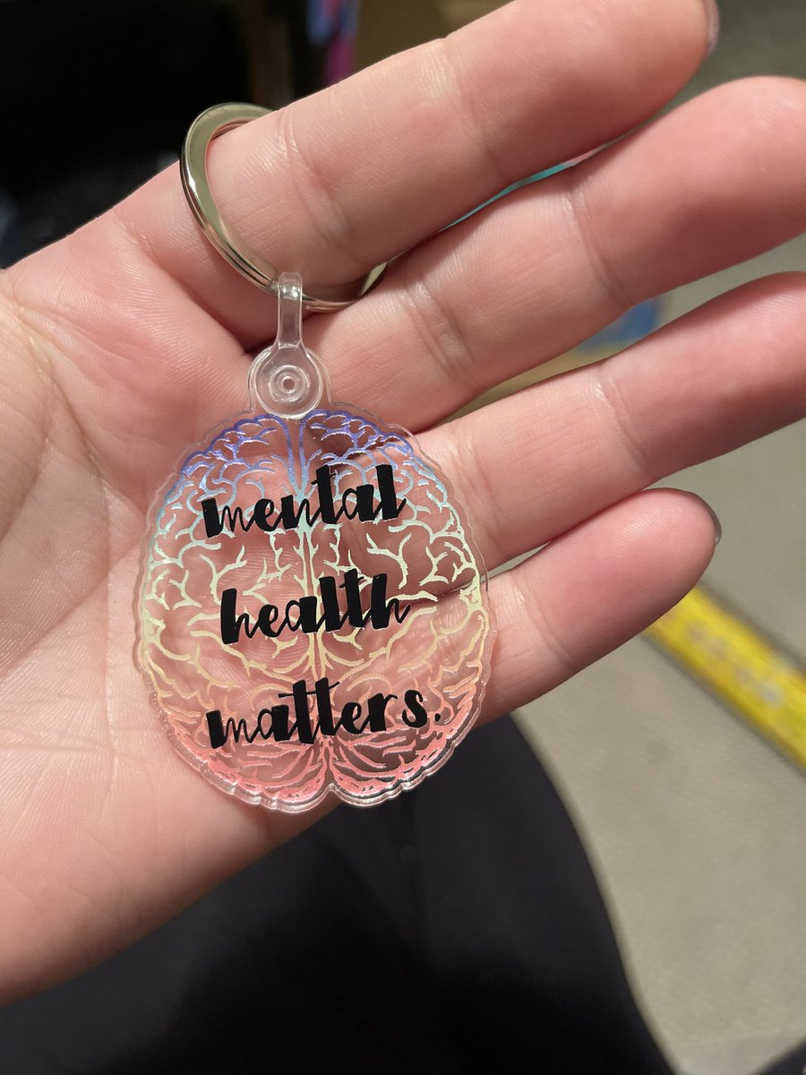 turned one of my sticker designs into a keychain 🥺