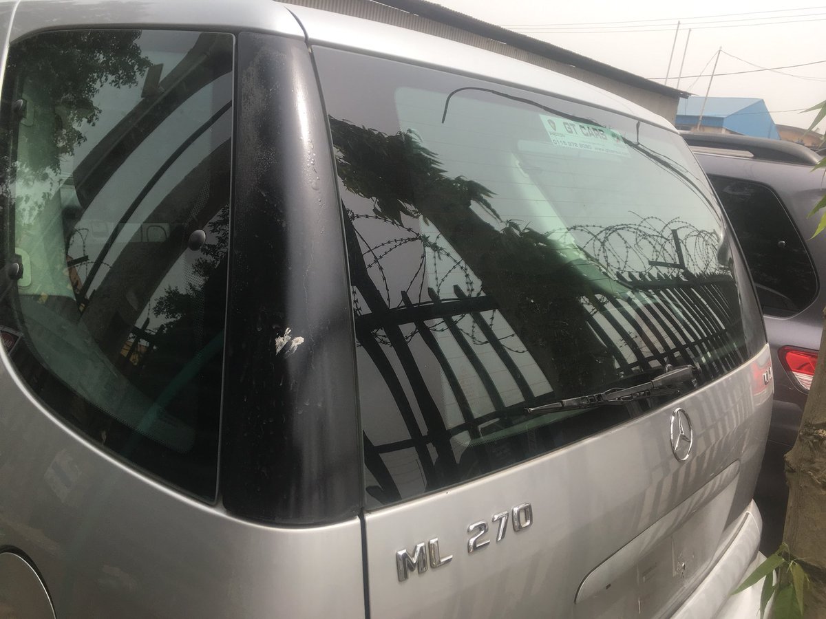 OrcbLimited's tweet image. ML270 02 model Tokunbo, price: 3.2m but negotiable, if interested call 08180910184