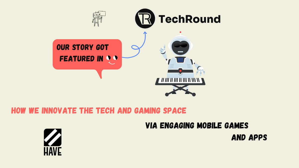 Official_HAVE's tweet photo. our story got covered in @TechRoundUK 🥳

follow the link and read the full story 👇

https://t.co/IEnxo5o9Mw

#TechNews #TechStartup #MobileGames #HaveAndShare

🤖 https://t.co/WnY289QOYs