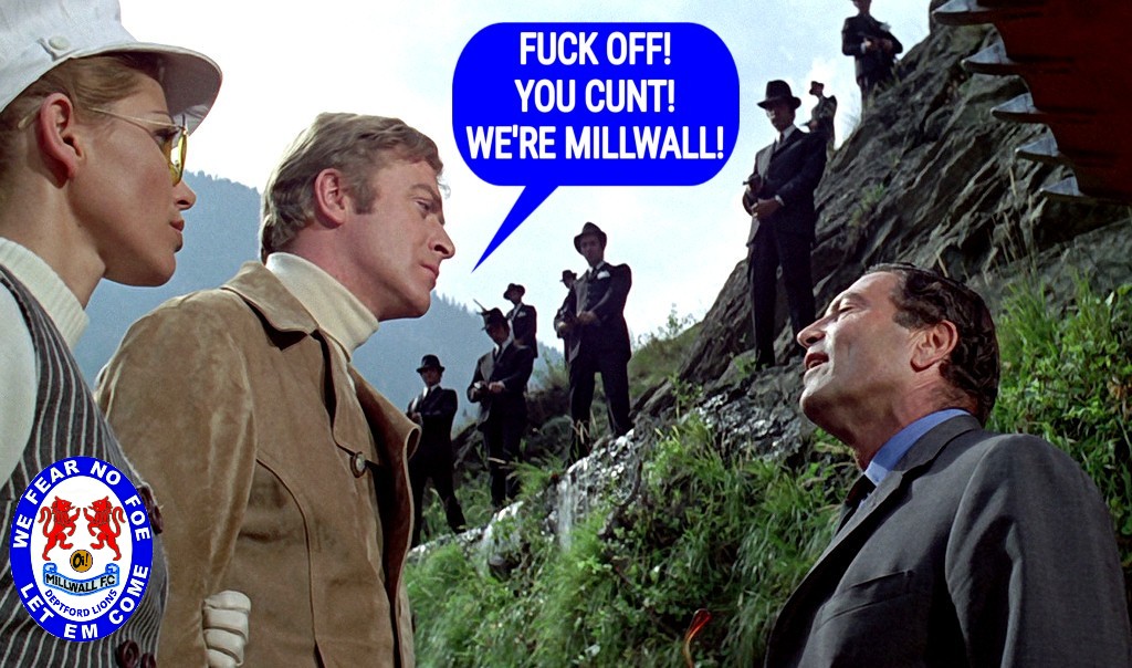 #millwall....CHARLIE CROKER....F TROOP!