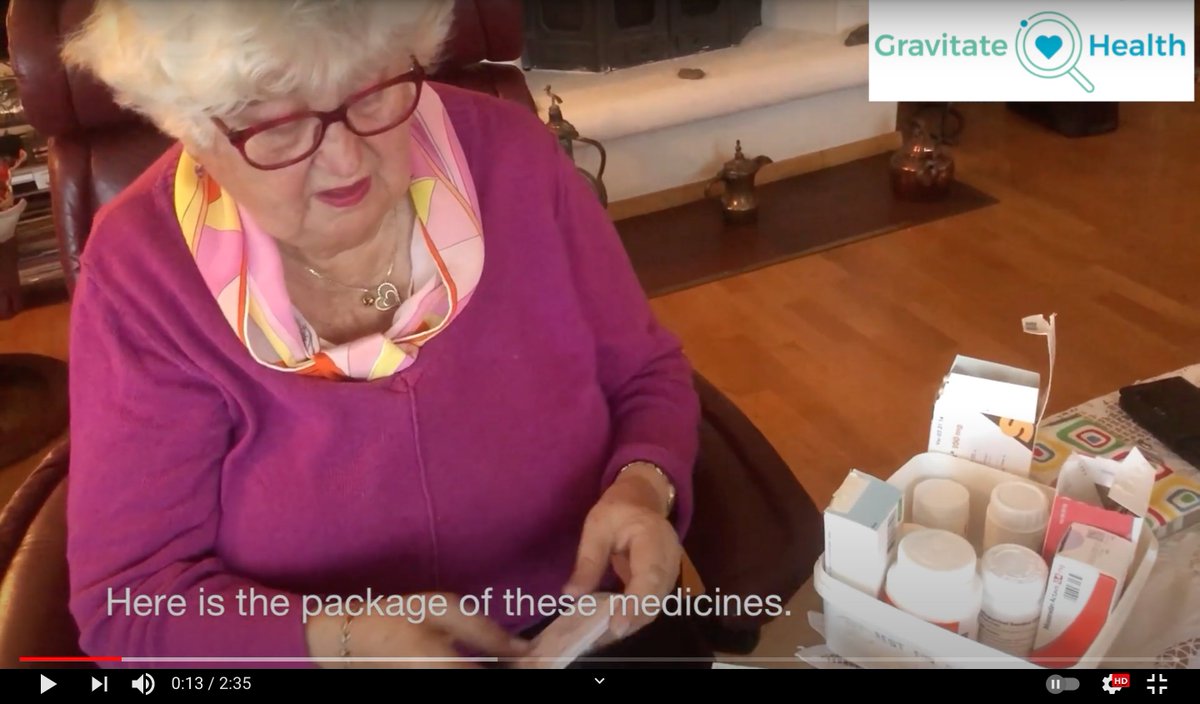Do you know safe medication💊 is a challenge for many patients? Want discover what #GravitateHealth can do for people like Maria🧓🏼?📺👉🏼youtube.com/watch?v=hIUiKN…

Check out our brand new website🖱️&amp; learn more about our project👉🏽gravitatehealth.eu

#PatientSafety #DigitalHealth