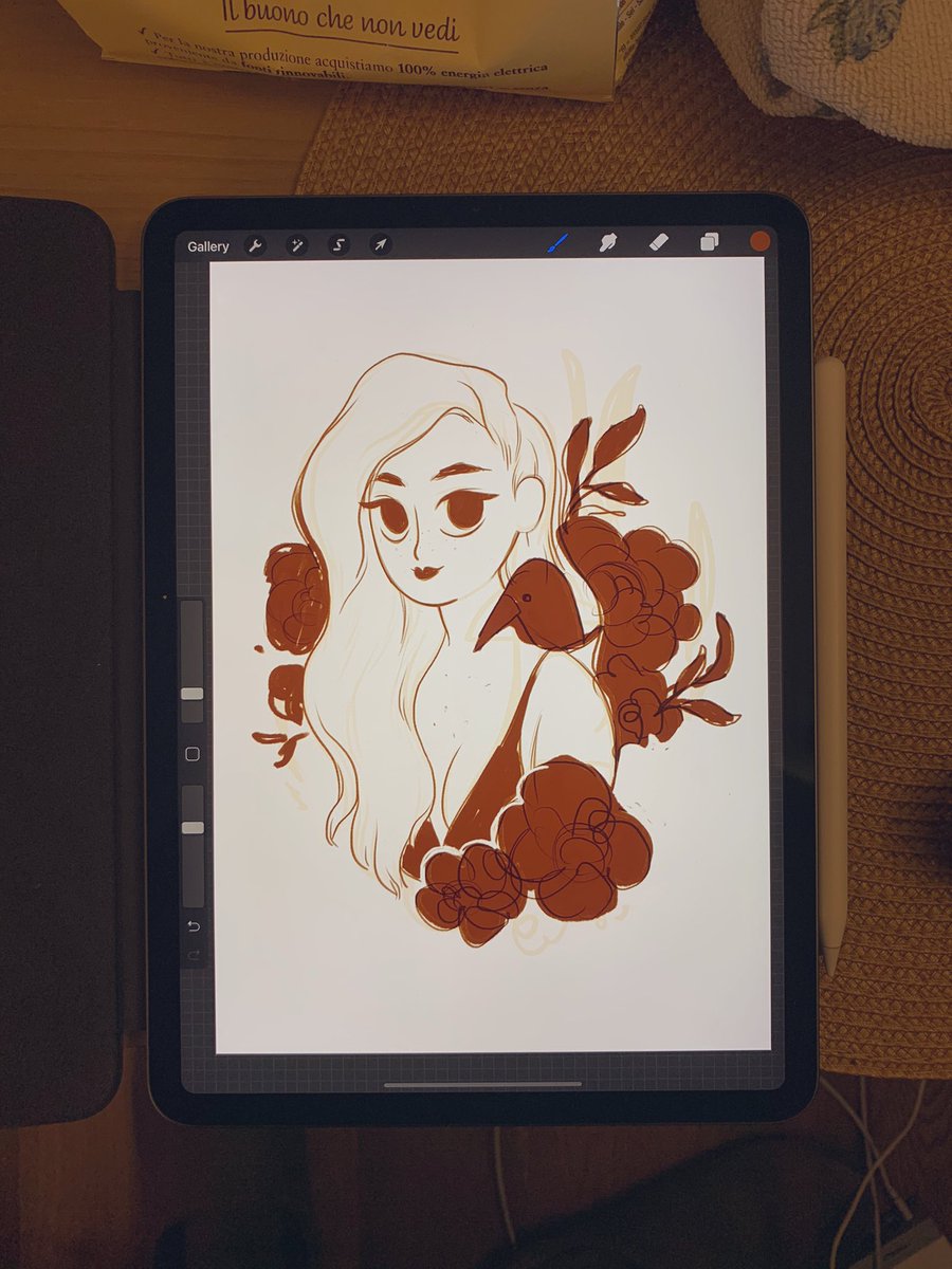 Sketching from last night