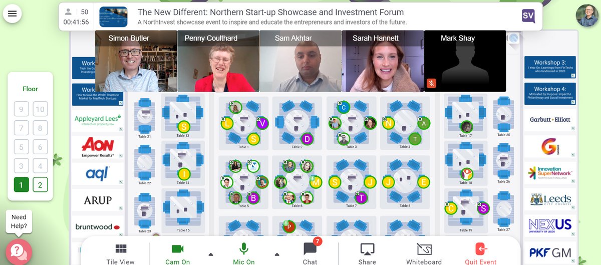 SButlerPhotos's tweet photo. Really enjoying attending the @NorthInvestUK The New Different event. I am especially enjoying the networking tables, it's almost like being at an old world networking event! https://t.co/j0a6tCaSJR