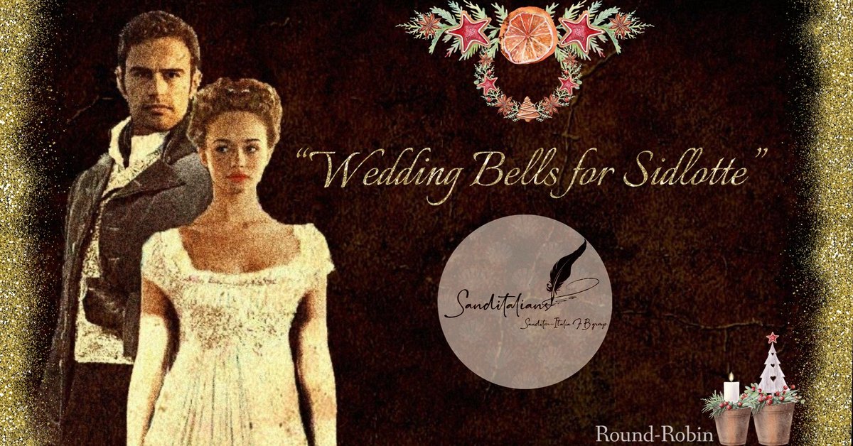 sanditalians's tweet photo. Our Round-Robin "Wedding Bells for Sidlotte" 6th chapter  "Diana Parker", by @Alessia95563297,  translated into English by @ToniaSerrao, 
has been published in the Sanditon-Italia FB group 
https://t.co/O4x4V98JKu
#SaveSanditon #Sanditon #sanditalians 
@AnnalisaPrez
@missing_sun https://t.co/CXPaaiS7W8