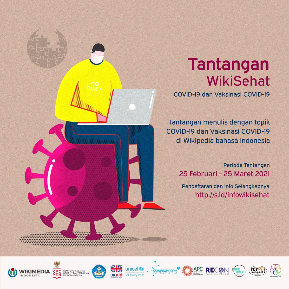 ট ইট র Unicef Indonesia Kegiatan Dibuka Sampai Tanggal 25 Maret 2021 Info Lengkap Dan Pendaftaran Dapat Diakses Melalui Tautan Ini Https T Co 1r9ykjohd0 Para Peserta Akan Mendapatkan Buah Tangan Yang Menarik Dari Mitra Pendukung Acara