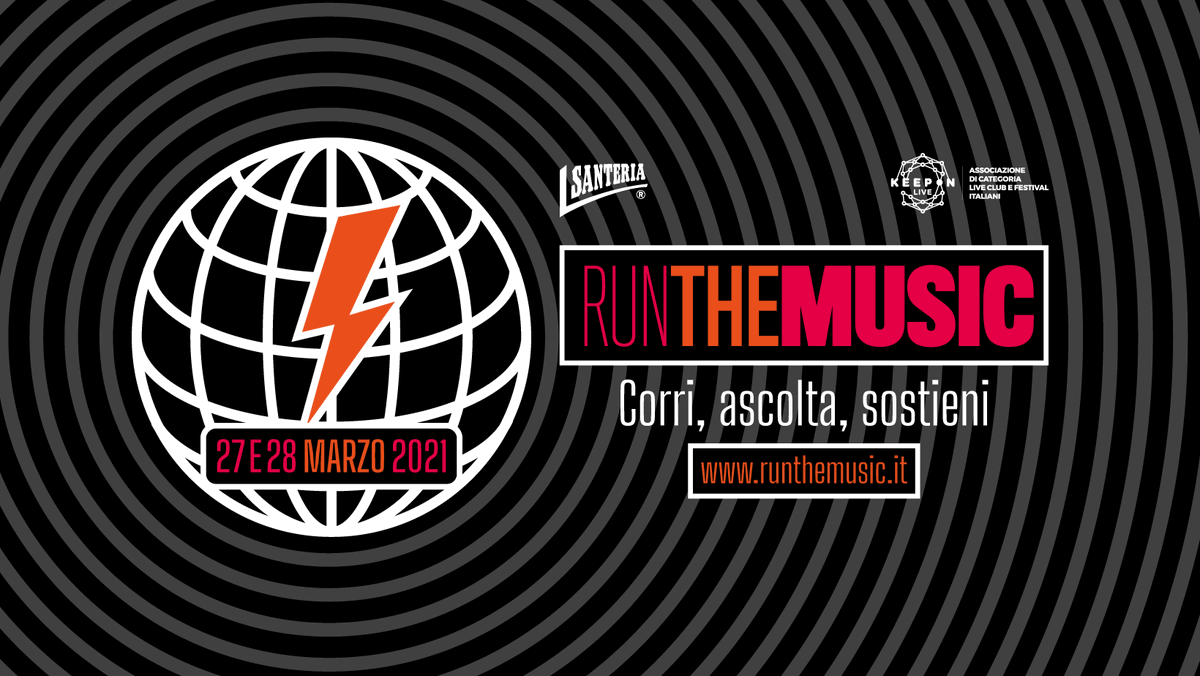 streezzoff's tweet photo. RUN THE MUSIC ,Corri, ascolta, sostieni 27-28 MARZO 2021.
https://t.co/pqPaEzc4A2 https://t.co/WZrkCHMN8M
