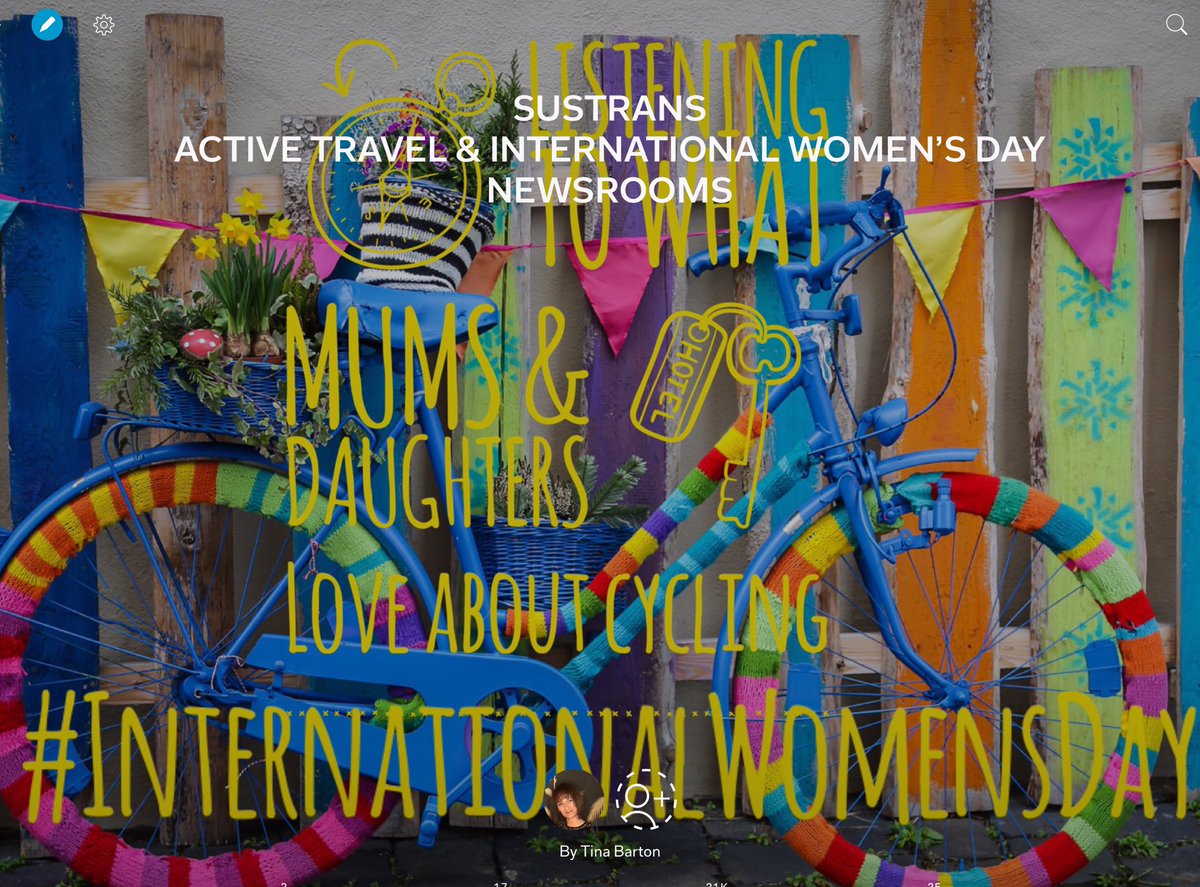 Our #ActiveTravelNewsroom <a href="/Flipboard/">Flipboard</a> magazine featuring posts, images &amp; content from our #InternationalWomensDay event. Join us for our next #Newsroom March 24th 1-3pm via <a href="/DocMediaCentre/">Documentary Media Centre</a> #facebook page. <a href="/SustransEMids/">Sustrans East Mids</a> <a href="/RideLeicester/">RideLeicester</a> 
Link: bit.ly/3qPr2L2