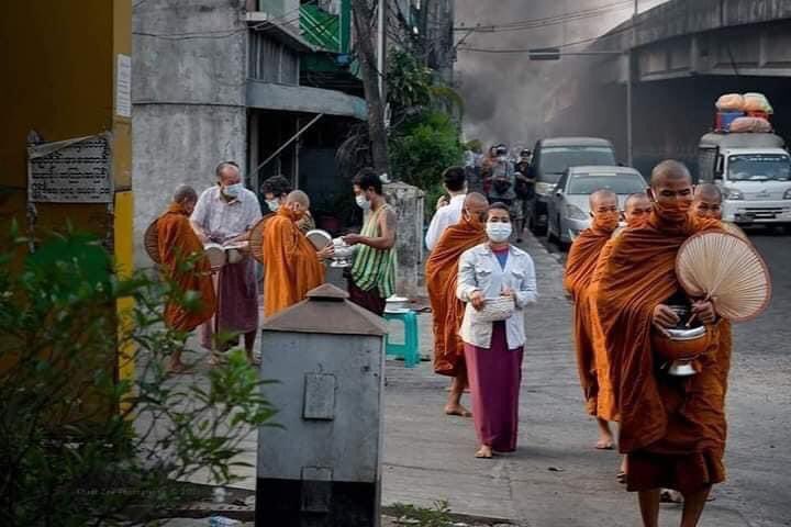 Yangon、Myanmar
#Mar16Coup 
#WhatIsHappeningInMyanmar