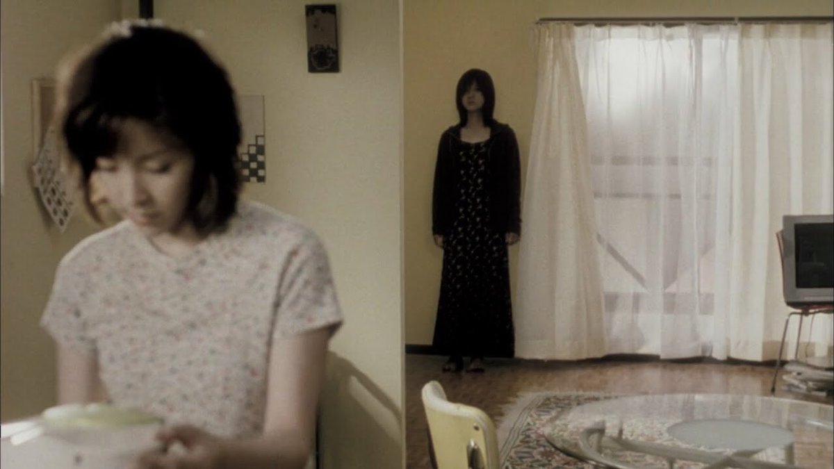 75. PULSE (2001)Kiyoshi Kurosawa’s tale of isolation in a super connected world is depressing and terrifying in equal measure. For those of us who are often online, it can feel like we are totally alone in a room full of people.This film captures that feeling.  #Horror365