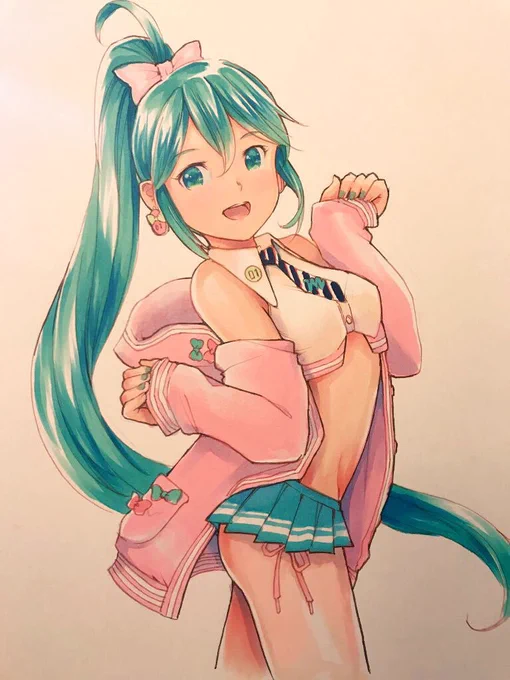 お疲れ様でしたぁー!!!¶(⁄=˅̮=∖)⁋ノ

初音ミクさんのモジュール水着化。
何見たい?? 