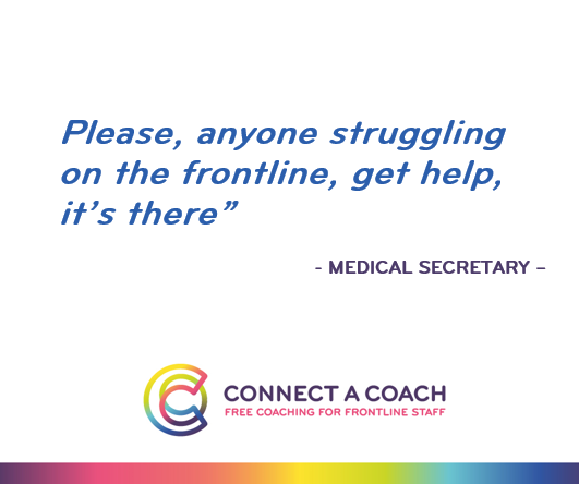 ConnectACoach1's tweet photo. We're here to listen and support frontline workers. https://t.co/J66ugnuHnM #supportwhenyouneedit #heretolisten #goodtotalk https://t.co/l1chB7nvM1