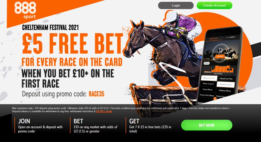 888sport Horse Racing Bonus