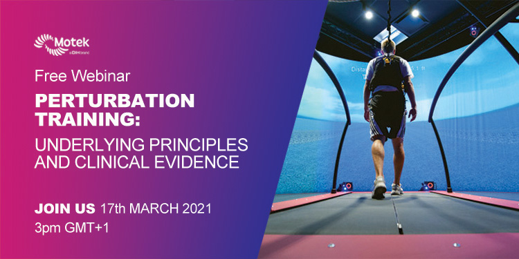 There are still some free seats for our free #webinar focused on #Perturbation training! Join us tomorrow at 3PM (GMT+1) and hear from the #research experts from @maasuniversity about the clinical evidence on the use of perturbation for #fall #prevention ow.ly/3SsF50E00zK.
