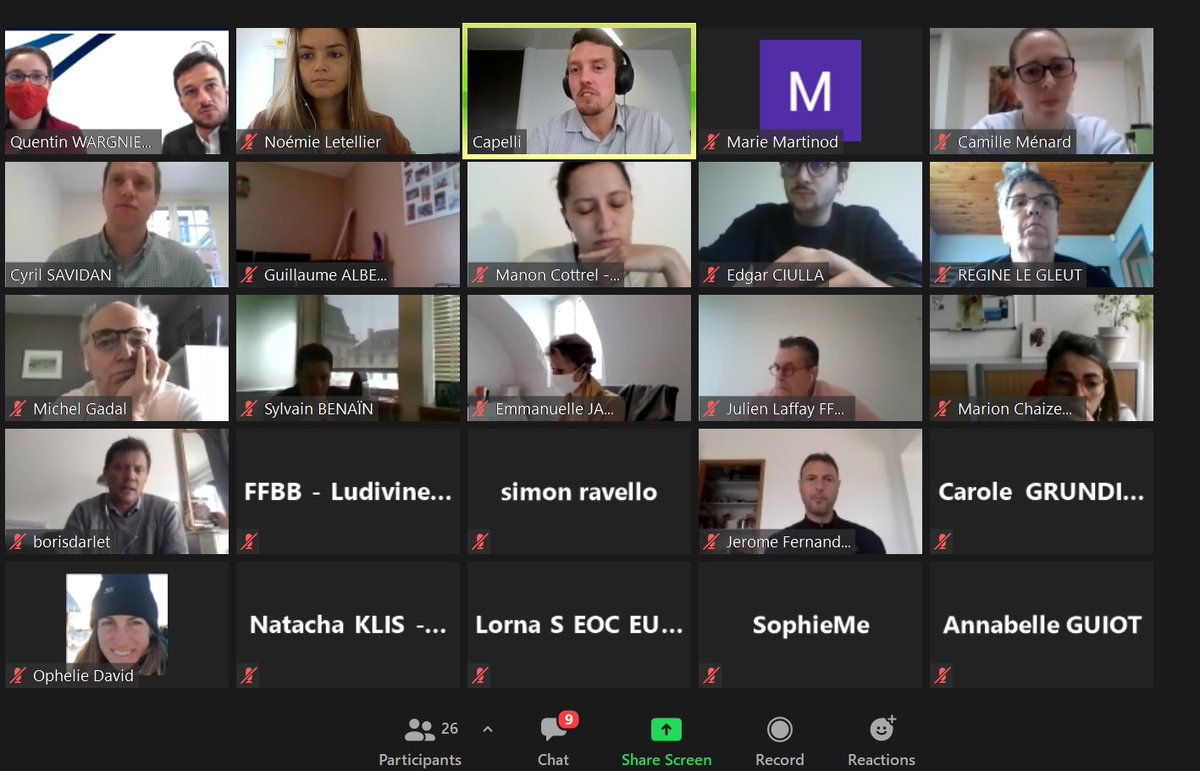 EOCEUOffice's tweet image. Thank you to @FranceOlympique &amp;amp; all participants of the  "Parcours Ambition Internationale" for the interesting discussions during the presentation of Policy Officer @val_capelli on the role of the @EOCEUOffice &amp;amp; the priorities of the Olympic Movement at EU level.