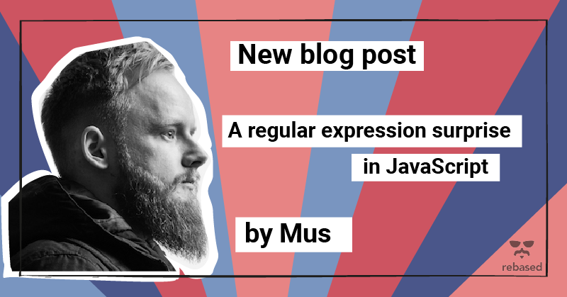rebased's tweet photo. In his newest blog note Michał describes how applying #DRY to regular expressions in #JavaScript can be tricky: https://t.co/UCxnOJjE53
#NodeJS #programming #ProgrammingTuesday #JustRebasedThings https://t.co/KDvUGFMIEe