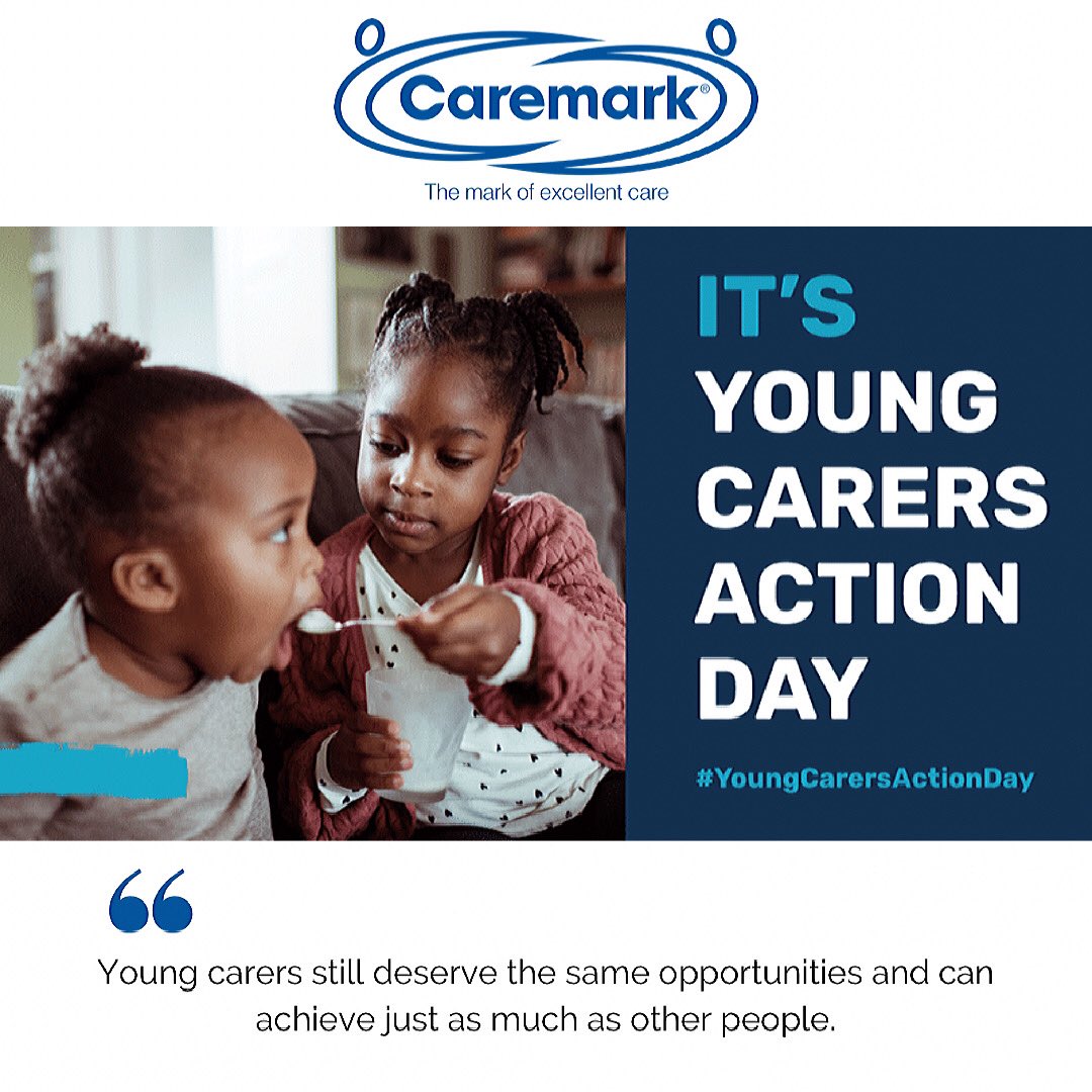 It’s #YoungCarersActionDay and the theme is Protect Young Carers Futures.

#Homecare #HomeCareLiverpool #LiveInCare #Caremark #CaremarkLiverpool #Care #CareLiverpool #StayHome #StaySafe #Healthcare #CareAtHome #LiverpoolJobs #Liverpool #Dementia #UK