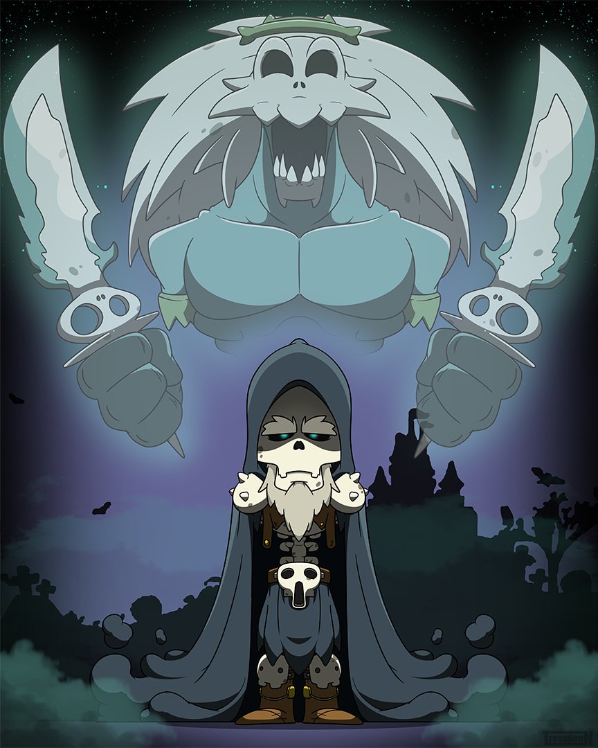 Tresadenn's tweet photo. 💀Sram💀

#DOFUS #wakfu #ankama #fanart #draw https://t.co/hz7PV83D9p