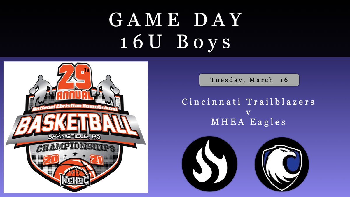 The Old Coach (@thenatiblazers) on Twitter photo π Early in the morning
π 8am
<a href="/Cincy_Blazers/">Cincinnati Trailblazers</a> and <a href="/MHEA_Basketball/">MHEA Basketball</a> in Gold Ball Semi of National Tournament <a href="/NCHBCLive/">HomeSchoolBasketball</a> π Early in the morning
π 8am
<a href="/Cincy_Blazers/">Cincinnati Trailblazers</a> and <a href="/MHEA_Basketball/">MHEA Basketball</a> in Gold Ball Semi of National Tournament <a href="/NCHBCLive/">HomeSchoolBasketball</a>