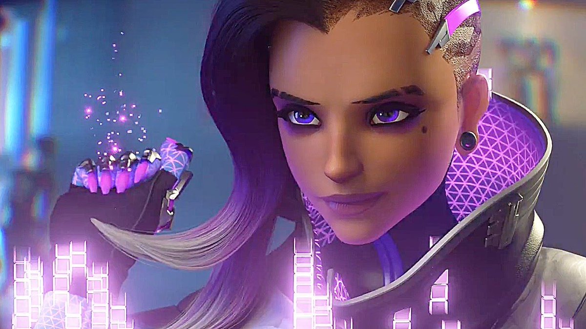 OverwatchGG's tweet image. Sombra appreciation post 💜