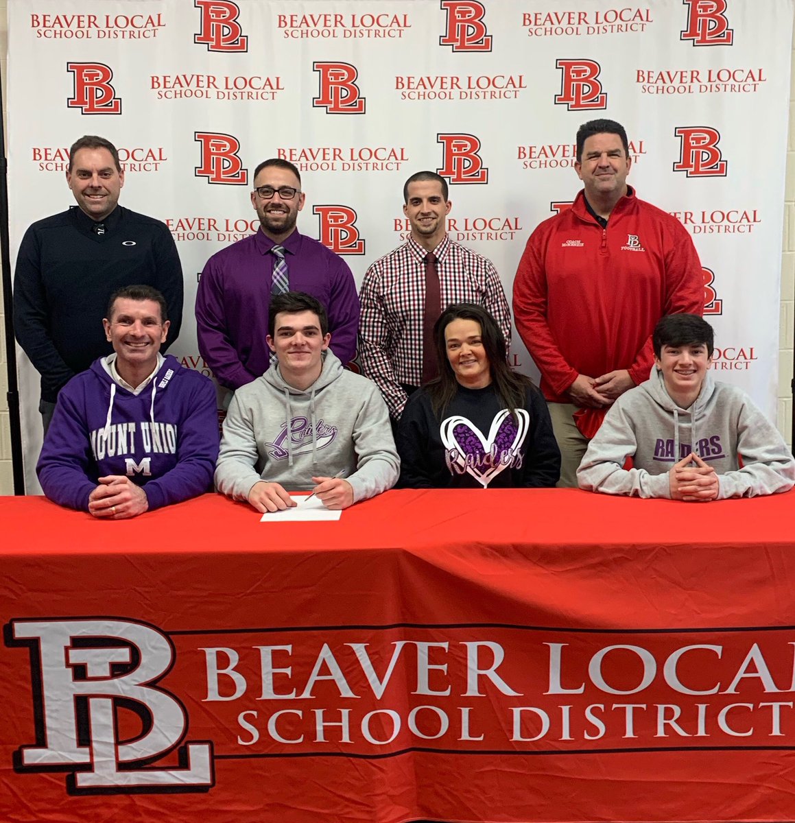 BeaverFB_JUICE's tweet photo. Congratulations to Tanner Johnston on choosing Mount Union to continue his academic and athletic careers! https://t.co/bNc9UuLJhT