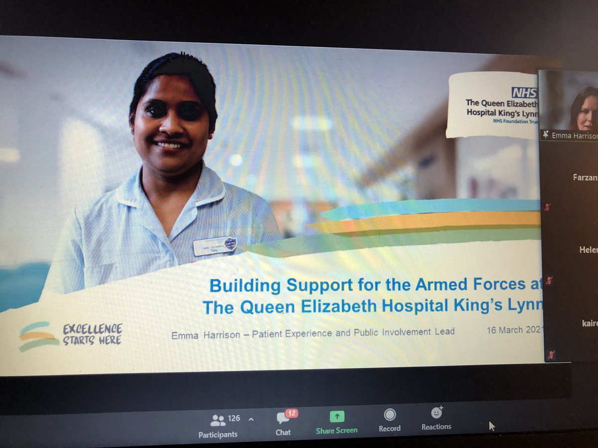 Great examples from NHS trusts on the work undertaken to work effectively with Armed forces and recognize transferable skills #NHSMilitaryconf