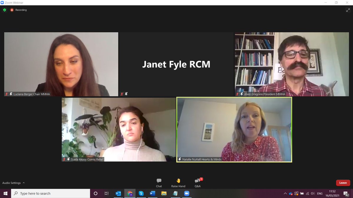 "The voluntary &amp; community sector is increasingly supporting parents with quite complex needs... some funders have done an amazing job but we have concerns that this might be short-term. We need long-term financial infrastructure." Natalie from <a href="/hmpartnership/">The Hearts & Minds Partnership</a> #MaternalPandemic