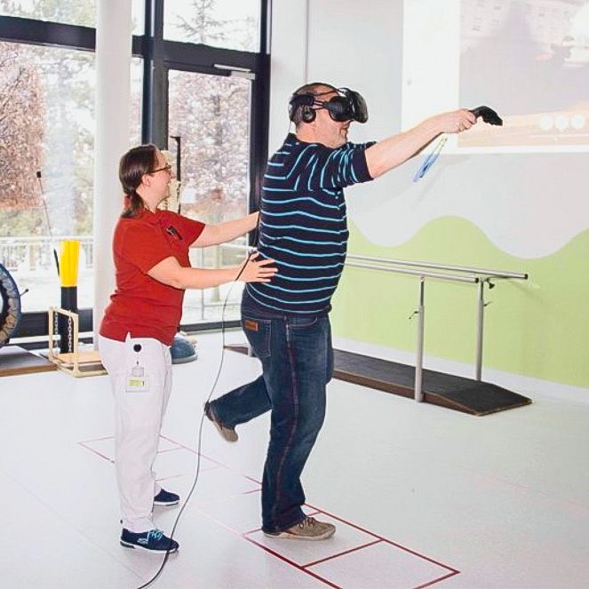 En trompant positivement le cerveau, la réalité virtuelle permet à vos patients d'être  moins centrés sur la douleur comme ce patient ici.

N’attendez plus pour essayer notre dispositif médical. Demandez une démo et on se charge du reste😄.
#kiné #kinesithérapie #teamkiné