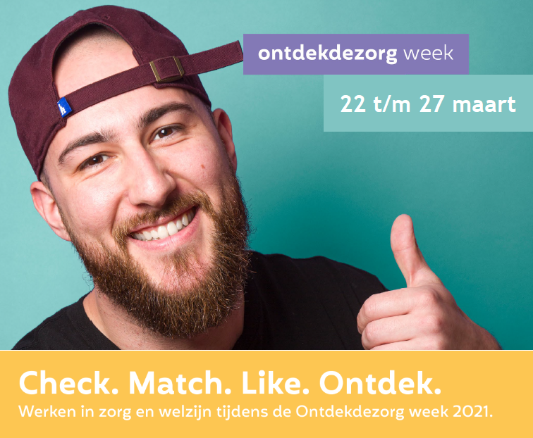 Je baan kan meer zijn dan alleen maar werk. In zorg en welzijn kun je écht iets voor een ander betekenen. Ontdek jouw mogelijkheden tijdens de Ontdekdezorg week. Bijvoorbeeld tijdens ons Webinar Leren en werken in zorg en welzijn op 23 maart: zowelwerk.nl/evenement/webi…