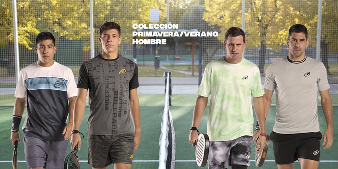 La firma @bullpadelsport ha sacado a la luz su nueva colección de textil primavera/verano con los principales jugadores de la marca como @ChingottoFede @JuuanTello @paquito_navarro y @MaxiSanchezOfi 🔹 bullpadel.com/es/163-primave…