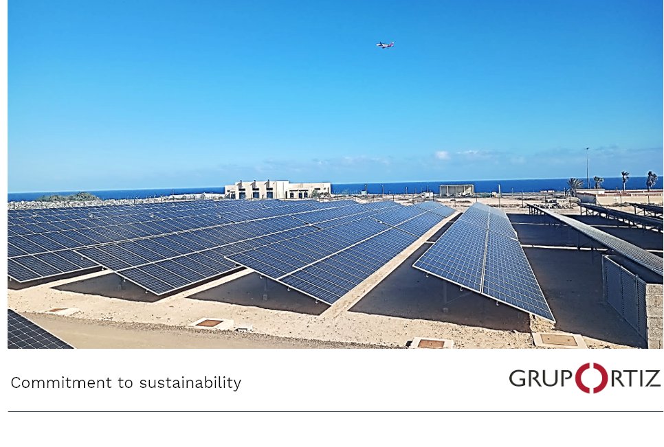 Renewable energy at the Canary Islands airports.
The Project includes the construction of 4 photovoltaic plants for self-consumption under an EPC arrangement. The combined nominal installed capacity totals 3.45 MW. 
cutt.ly/azN5HCF
#renewableenergy