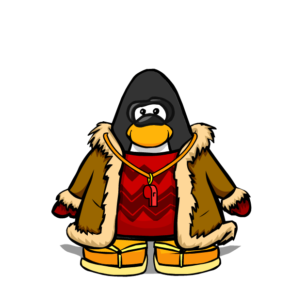 CPMountains's tweet image. Four new items have been announced to be returning in the next edition of the Penguin Style: the Mask, Whistle, Red Suede Jacket and Yellow Sandals. clubpenguinmountains.com/2021/03/16/cp-…
