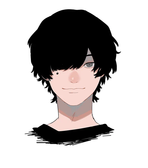たまに 絵の工程を教えて欲しいと言われるので作ったんですけど死ぬほど分かりにくいです。すいません( ;  ; ) 