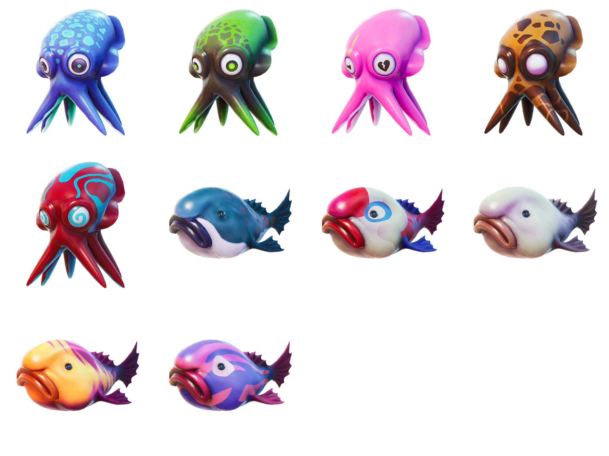 Fortnite News Lootlake Net Cuddle Amp Stink Floppers Can Be Thrown Cuddles Enemies Then Bursts With Joy A Stinky Fish Can Be Thrown Or Eaten May Cause Indigestion